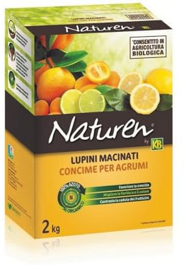1PEZZO CONCIME BIOLOGICO LUPINI MACINATI kg. 2