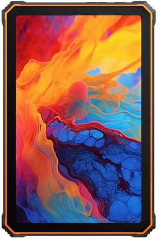 Blackview Active 8 Pro Rugged Tablet 10,36 2,4K FHD+ 16GB RAM 256GB ROM 48MP Kamera 22000mAh Android 15 Dual SIM LTE WiFi NFC GPS OTG Outdoor (Orange)