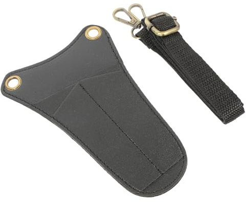Angoily Étui à Ciseaux de Coiffure Portable en Matériau Solide, Paquet Bandoulière Compact pour Rangement Sécurisé, Pochette Coiffeur Légère Adaptée aux Ciseaux Professionnels