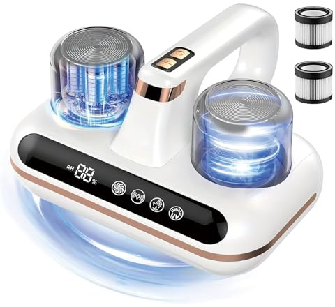 W&H Mattress Vacuum Cleaner, 18Kpa Super Suction & UV-C Light