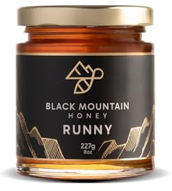 Black Mountain Honey - Great Taste Award-Winning Raw Welsh Single Origin Wildflower Runny Honey (227g)