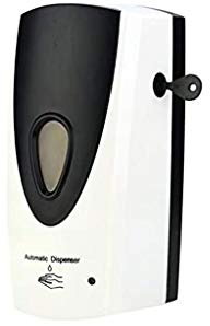 tuzhi Dosatori per Sapone 800ml Dispenser di Sapone a Parete Touchless Gel di erogazione Automatica, infrarossi Smart Sensor Dispenser di Sapone con Serratura di Sicurezza, Bianco