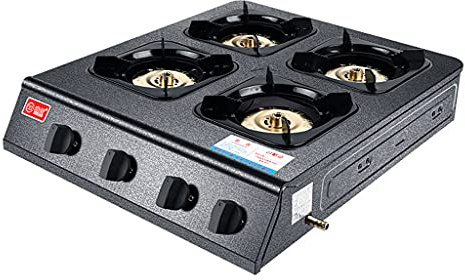 Gas cooktop Commercial Low-Pressure Liquefied Gas Stoves, Powerful Direct Fire Gas Hob Stovetop, Hotel Dedicated Clay Pot Stove, Gas Stove Cooktop, 6 burners (4 burners)