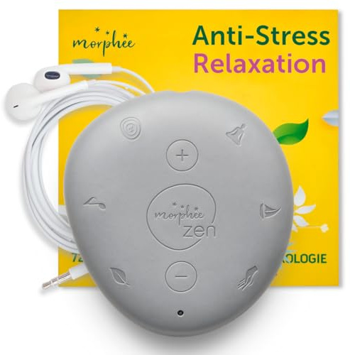 Morphée Zen - Audio-Sessions Meditation und Entspannung - Anti-Stress | 72 Meditations- und Entspannungseinheiten von 2 bis 5 Min in 6 Themen - Mobil, ohne Bildschirm - Kopfhörer inklusive