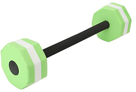 Hanteln für Wasserübungen, Wassergymnastik, Fitness, Schaumstoff-Langhanteln, Hanteln mit Handstange, Schwimmer für Wasser, Pool, Widerstandstraining, Schwimmen, Lernen, Gewichtsverlust, Sport(#4)