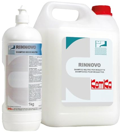 KEMIKA RINNOVO 1 KG - Shampoo secco neutro per moquette