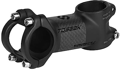 Lenkervorbau Carbon Fahrrad Vorbau 10 oder 17 Grad Mountainbike Vorbau 31,8mm Lenker Vorbauten 60/70/80/90/100mm BMX MTB Teile Fahrrad Vorbau(17-100mm)