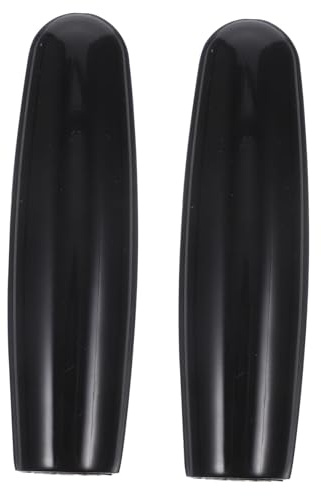 Hoement 8piezas Mango De Cerveza Manija De Grifo De Cerveza De Plástico Negro Accesorios Para Barriles y Kegerators Fácil Instalación y Uso Diseño Ergonómico