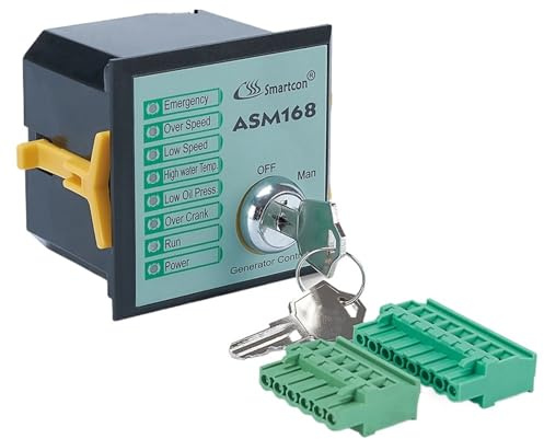 BUTPDYPEP Elektronische Steuerung GTR168 ASM168 Dieselgeneratorteil Verteilerkastensteuerung elektrisches Paneel Platine Autostart
