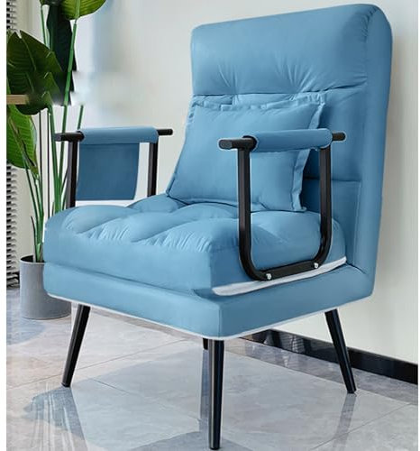 Kleine Sofas für kleine Räume – umwandelbarer Klappstuhl Bett, Loungesessel für Schlafzimmer, Chaiselongue für Wohnzimmer und Büro