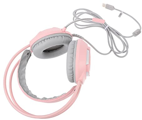 SHINEOFI Casque de Jeu Pc Bruit Écouteurs Stéréo Fermés Design et Confortable pour Gaming Ligne