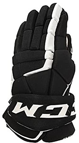 CCM Tacks 9060 Handschuhe Junior, Größe:12 Zoll, Farbe:schwarz/weiß