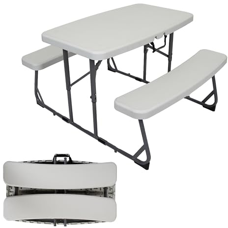 Stansport Compact Kids Picnic Table (G-940), White