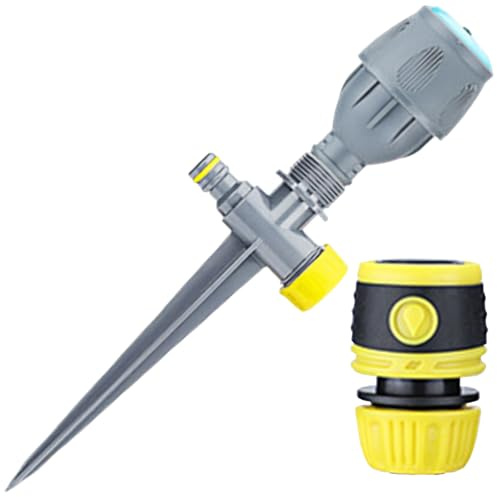 Kfwfuaee Irrigatore ad alta efficienza per distribuzione uniforme dell'acqua in prati e aiuole giardino accessori