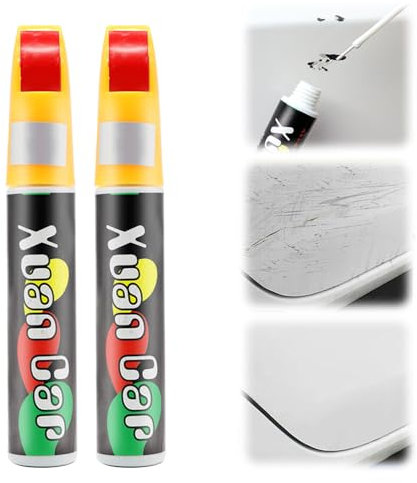 Matame Car Scratch Remover Pen,Auto Lackstift, Auto Reparatur Lack Auto Pinsel, Lack Reparatur, Auto Kratzer Reparatur Stift, Lackstift Auto Lack Reparatur für Auto Kratzer Reparatur (Rot)