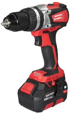 Blinker - Taladro Percutor a Batería Wählen - 18V 60 Nm Brushless - 2 Baterías de 4.0 Ah - Portabrocas Metálico de 13 mm con Bloqueo - 2 Velocidades - 21+3 Ajustes de Par - Maletín Incluido