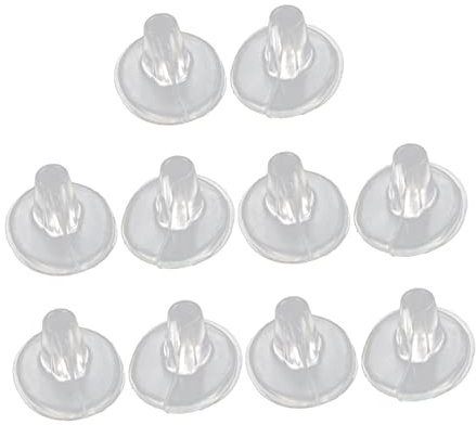 Ipetboom 5paare Transparente Zehenschutz Pads Für Zehensteg-sandalen Rutschfeste Flexible Gel-einlagen Zur Blasen Reibungsvermeidung Atmungsaktiv Und Komfortabel Geeignet Für Sandalen Und h
