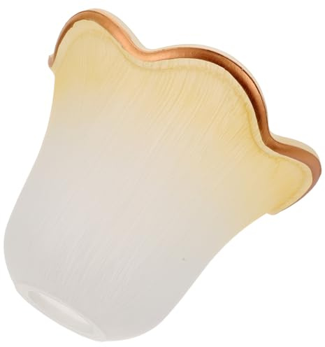 Homoyoyo Abat-jour en Verre de Style Européen pour Lampe sur Pied et Lampe de Chevet, Couvercle Protecteur en Matériau Synthétique pour Décoration Intérieure Élégante