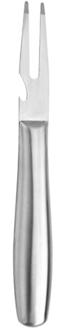 Fourchette à découper - Fourchette à viande pour barbecue | Ouvre-bouteille de fourchette de cuisine à 2 pointes en acier inoxydable, fourchette à viande professionnelle, fourchette portable pour