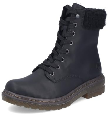Rieker Stivaletti classici da donna 78220, stivaletti da donna, Nero 00., 42 EU