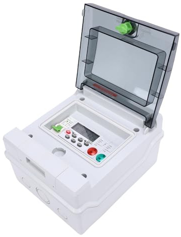 HETHLIF Minuterie Numérique Programmable 32 A, Boîtier électrique Extérieur étanche IP65 pour Pompe de Piscine, Chauffe-eau, éclairage de Jardin, Automatisation du Système de sécurité, Installation