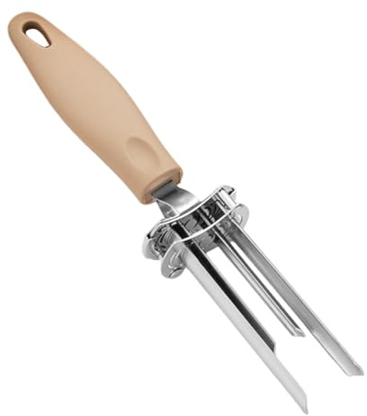 COLLBATH Dénoyauteur INOX Ajustable pour Fruits et Légumes Outil Multifonction pour Pommes Poires Pêches et Poivrons Corer Compact et Portable pour Cuisine
