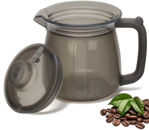 silicone Milk Frothing Pitcher, 500ml/16.9 oz multi-functional Milk Frother Cup with Clear Scale, Coffee Bar Cappuccino Espresso Machine Accessories, Milk Jug Coffee Frother Cup