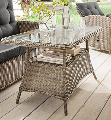 Destiny Gartentisch Casa/Merano 120x77x66cm, Vintage grau