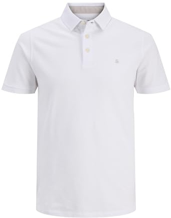 JACK & JONES Male Poloshirt Einfarbig Poloshirt