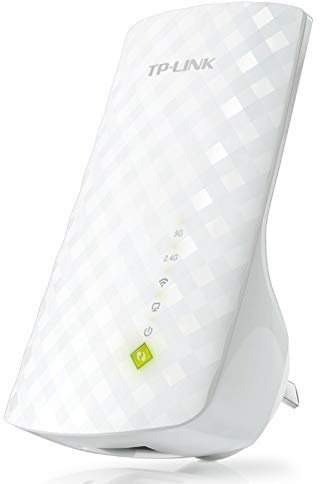 TP-Link RE200 moltiplicatore di rete Ripetitore di rete Bianco 10, 100 Mbit/s