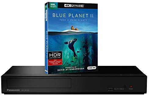 MULTIREGION Panasonic DP-UB150 DVD Regions 1-8 - Blu-ray Region B - Bundle Including Blue Planet 2