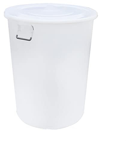 Poubelle d'extérieur grande 5 0L / 60L / 100L / 160L / 280L / 380L Les ordures rondes épaisses peuvent grossir une corbeille à usage multiple peut classification de la corbeille ménagère commerciale e