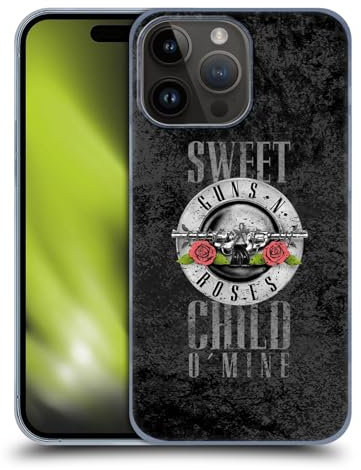 Head Case Designs Licenza Ufficiale Guns N' Roses Sweet Child O' Mine Vintage Custodia Cover Dura per Parte Posteriore Compatibile con Apple iPhone 15 PRO Max