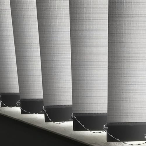 X1NGFU Lamellenvorhang Vertikaljalousie Verdunkelungslamellen,Komplettset Lamellen Fenster Rollo,Verdunkelung/Wärmeisolierung,Inklusive Zubehör,Anpassbare Farben,Breite×Höhe (80cm x 100cm)