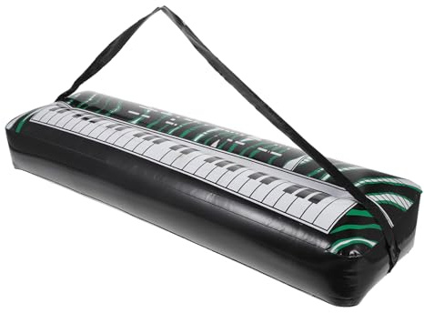 ERINGOGO Elektronisches Aufblasbares PVC Instrument Für Kinder 56cm Leichtes Mobiles Keyboard Als Party Requisite Und Wiederverwendbare Musikdekoration