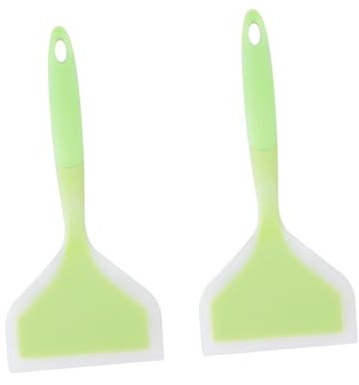 VALICLUD 2pezzi Spatola in Silicone Resistente Al Calore Per Teglie Spatola in Gel Di Silice Manico Ergonomico Utensili Da Cucina Antiaderenti Lavabile in Lavastoviglie