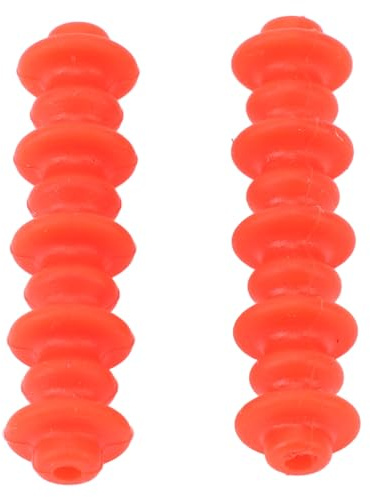 Bnineteenteam Bogenzubehör, Gummisehnen-Stoßdämpfer, Effektiver Vibrationsdämpfer für Compound- und Recurve-Bögen, Einfache Installation für Bogenjäger und Bogenschützen (Rot)