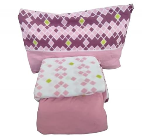 fashion home Pagano Completo Lenzuola Invernale in Pile Caldo e Morbido, Set Una Piazza e Mezza o Matrimoniale, Morbido Plaid