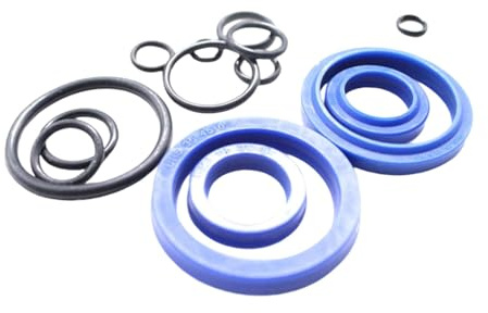 MotiveTech Kit de Réparation Lot Anneau D'Étanchéité Huile Pompe Hydraulique Accessoire Caoutchouc Résistant Usure Adapté Réparation Chariot Manuel Maintenance I, Style B