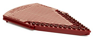 Insert de Lame Börner pour V1, V3 & V6 (1,6 mm) • Coupe-légumes (Mandoline en V) • Insert pour Fines Juliennes & Dés • Accessoires de Mandoline Börner • Couleur: Rouge