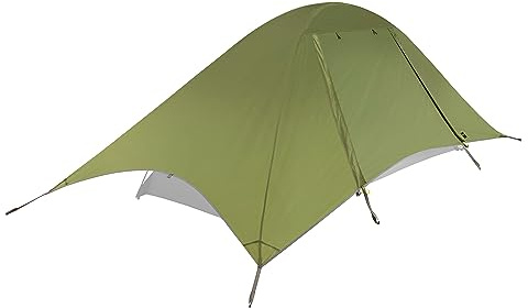 Tatonka Single Moskito Dome Fly - Wasserdichtes Überzelt für das 1-Personen-Zelt Single Moskito Dome - Als Sicht- und Regenschutz - Inklusive Abspannleine und Packsack - 300 x 130 x 110 cm