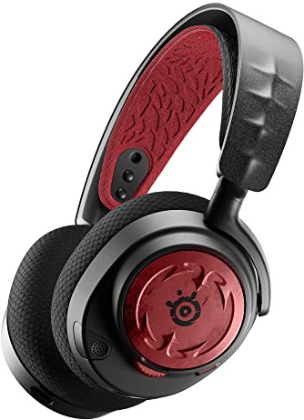 SteelSeries Arctis Nova 7 Wireless Multi-Plattform-Gaming-Headset – Diablo® IV Edition – Dual Wireless 2,4 GHz/Bluetooth – 38 Std.-Akku+Schnellladen – PC, PS, Mac, Mobile, Switch – In-Game-Gegenstand