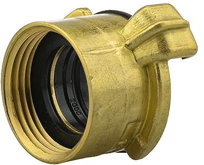 Professional Brass Claw Hose connectors/Fittings,Male/Female bsp Thread (1 bsp Female) as Used by Professional Gardeners,Landscapers and Nursery Workers