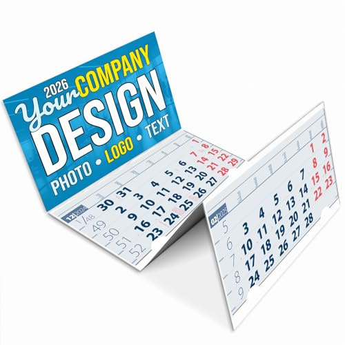lepni.me Calendario de Pared Personalizado 2025 3 Meses | Diseñe sus Propias Foto Logotipo Texto | Calendarios para la Familia Oficina Fotos de Boda