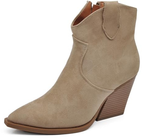 IF Fashion Scarpe da Donna Stivali Stivaletti Cowboy Western Camperos Texani Etnici 80-9