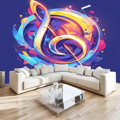 Fototapete Premium-Vlies 300 x 210 cm Bunte Notizen Motivtapeten Wandtapete Moderne Wanddeko Design Wand Dekoration Wohnzimmer Paar Schlafzimmer