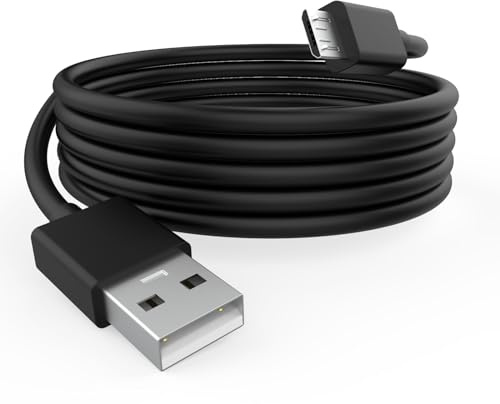 Camera Micro USB Cable Compatible with Sony Alpha A6000 A6300 A6400 A6500 A5100 A5000 A77II A7IIK A99II Cyber-Shot DSC-HX200V DSC-HX400 DSC-HX80 DSC-RX10 DSC-RX100 DSCWX220 DSCWX350 Camera, 5ft