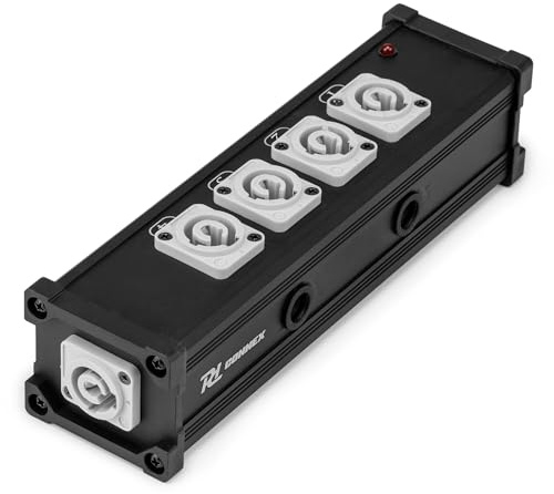PD Connex PSB25 splitter PowerCon con 5 salidas y sistema twist lock