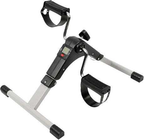 BESPORTBLE Kleiner Heimtrainer Pedal Stepper für Rehabilitation Einstellbar Kunststoff rutschfest Kompakt für Senioren und Bürogebrauch