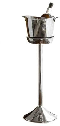LICONG-2020 Cubitera Cubo de Hielo de Acero Inoxidable, Soporte for Vino, champán, Cubo de Hielo, Cubo de Hielo, Adorno Decorativo de Lujo Ligero Enfriador de Vino